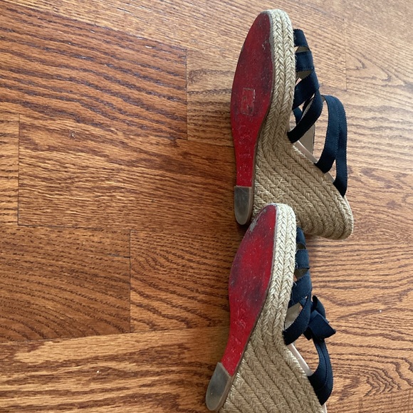 Christian Louboutin wedge summer sandal size 36 - Picture 6 of 6